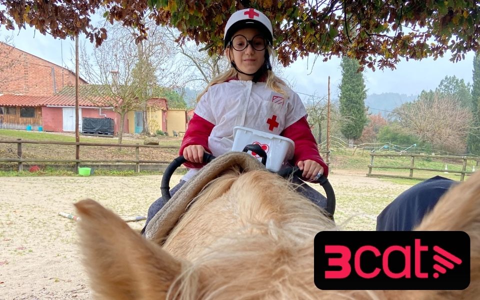 Entrevista en 3Cat sobre terapia asistida con caballos